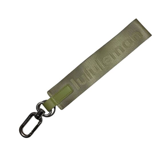 Lululemon Never Lost Keychain Unisex Edamame Green Detachable - Picture 1 of 4